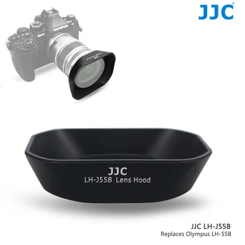 JJC Ξιφολόγχη Κουκούλα Φακών 52mm για το Olympus M. Zuiko Digital ED 9-18mm f/4.0 της τάξης του -5,6 Φακός αντικαθιστά LH-55B
