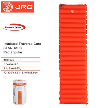 JR Gear R3.0/5.0 Εκ Σοφίτα ελαφρύ υπαίθριο στρώμα αέρα moistureproof διογκώσιμο χαλί στρατοπέδευσης με το TPU flim αέρα σωλήνας κρεβάτι