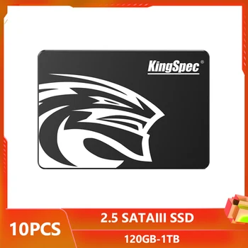KingSpec 10PCS 20PCS 128GB SSD 120GB 240GB 256GB 480GB 512GB και 1TB Για τον υπολογιστή Γραφείου Lap-top Στερεάς κατάστασης Drive HDD Εσωτερική μονάδα Σκληρού Δίσκου