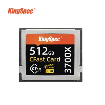 KingSpec Compact Flash Κάρτα CFast 2.0 και 256GB, 512GB και 1TB Κάρτα Μνήμης 525MB/s Κάρτα Flash Κάρτα Μνήμης Για Full HD 3D 4K Βίντεο Κάμερα