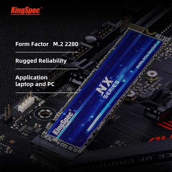 KingSpec SSD M. 2 NVME PCIe 3.0 128G 256G 512G 1TB Sd M. 2 2280 Nvme SSD M2 Σκληρό Δίσκο Εσωτερικό Στερεάς κατάστασης Drive για το Lap-top