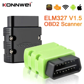 KONNWEI KW902 ELM327 obd2 Bluetooth V1.5 Τσιπ PIC18f25k80 elm 327 Android IOS Αναγνώστης Κώδικα OBDII η Αυτόματη Εργαλείο Διαγνώσεων