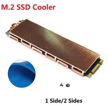 M. 2 SSD Σκληρό Δίσκο Heatsink με την Ψύξη Θερμικό Μαξιλάρι 100% Καθαρό Χαλκό Heatsink Θερμαντικό σώμα για το Lap-top PC NVME M2 NGFF 2280 PCIe SSD