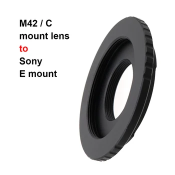 M42-C-NEX M42-NEX για M42 / C φακό Sony E Mount Δαχτυλίδι Προσαρμοστών για M42 (M42x1mm) / C Mount Λεν και Sony A6000 E-κάμερα,Α7,Α9,Α1