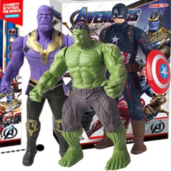 Marvel Καταπληκτικό Ultimate SpiderMan, Hulk Κάπτεν Αμέρικα, Iron Man PVC Δράση Σχήμα Συλλέξιμο Πρότυπο Παιχνίδι για τα Παιδιά, Παιχνίδια των Παιδιών