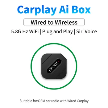 Mini Android Auto Carplay AI Κιβώτιο για το Apple Carplay Ασύρματος Προσαρμοστής Αυτοκινήτων COEM Ενσύρματο CarPlay Να το Ασύρματο Dongle USB Plug and Play