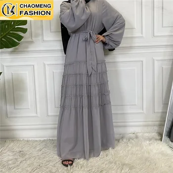 Musulman De Mode Abaya Ντουμπάι Κομψό Χιτζάμπ Μόδα Φόρεμα Τουρκία Καφτάνι Ισλάμ Ρούχα Αραβικά Maxi Ραμαζάνι Vestidos Μέτρια Ρόμπα