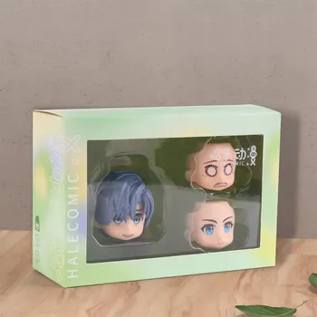 OB11 Κούκλα Κεφάλι Με 3D Anime Μάτια Χαριτωμένο Αλλαγή Πρόσωπα 1/12 BJD Κούκλα Κεφάλι Για ΓΓΣ Κεφάλι DIY Αξεσουάρ Για το Κορίτσι Παιδιά Δώρο Παιχνίδια