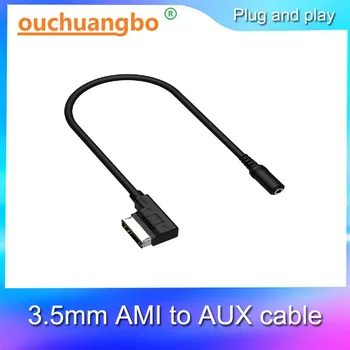 ouchuangbo 3.5 mm ΆΜΙ να AUX καλώδιο ήχου Για το A1 A3 A4 A5 A6 A7 A8 Q2 Q3 Q5 Q7 S5 S6 S7 Ε W212 W205 coupe W221