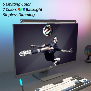 RGB Backlight Όργανο ελέγχου των Οδηγήσεων, από τον Ελαφρύ Φραγμό Ελέγχου Αφής Λαμπτήρες Γραφείων Οθόνη του Υπολογιστή Οθόνη Φω'τα Λαμπτήρων για το Σπίτι το Γραφείο Μελέτης PC Gamer