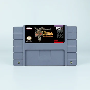 RPG Παιχνίδι για το Ultima - Η Μαύρη Πύλη & ψευδοπροφήτης - ΗΠΑ ή ευρώ (EUR) έκδοση Κασέτα για το SNES Game Κονσόλες