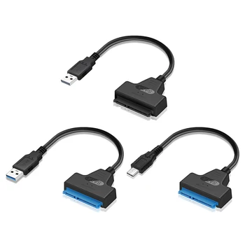 Sa-ta ΙΙΙ, USB 3.0 Adapter USB 3.0 Και το Είδος C. SA-TA Μετατροπέα Cabel Μονάδα Σκληρού Δίσκου Αναγνώστη Για 2.5 SSD HDD Drive 2.5 SSD