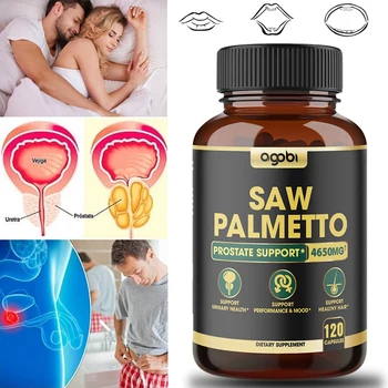 Saw Palmetto Χορτοφαγική Κάψουλα Συμπλήρωμα Υποστηρίζει Προστάτη και το Ουροποιητικό* Υγεία, το Φυσικό Αναμνηστική Απόδοση για τους Άνδρες και τις Γυναίκες