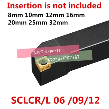 SCLCR0808F06 SCLCR1010H06 SCLCR1212H06/09 SCLCR1616H09 SCLCR2020K09 SCLCR2525M09 SCLCR3232P12 SCLCL τόρνος που Γυρίζει Εξωτερικά εργαλεία