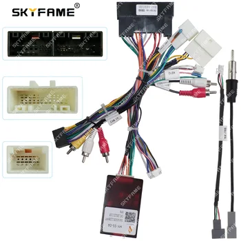 SKYFAME Αυτοκίνητο 16pin Καλωδίωση Προσαρμογέας Κιβωτίων Canbus Αποκωδικοποιητή Σονάτα Android Ραδιόφωνο Καλώδιο Δύναμης Για τη KIA Sorento L KX5 HY-SS-04