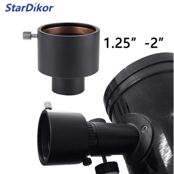 StarDikor 1.25 ίντσα στη 2 Ίντσα Τηλεσκόπιο Προσοφθάλμιο Προσαρμοστής 31.7 mm 50.8 mm Μετάλλων Προσαρμοστών