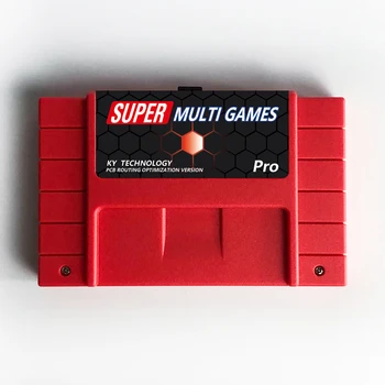 Super Multi Card Game Φυσίγγιο 900 σε 1 για το SNES 16 Bit Έκδοση ΗΠΑ Κονσόλα Παιχνιδιών Βίντεο