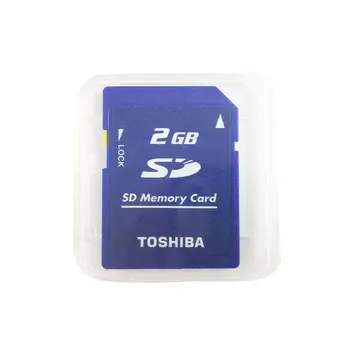 Toshiba 2GB Class2 SD-M02G SD Κάρτα Πρότυπο Secure SD Κάρτα Μνήμης για Ψηφιακές Φωτογραφικές μηχανές και Βιντεοκάμερες Κλειδαριά Memoria SD