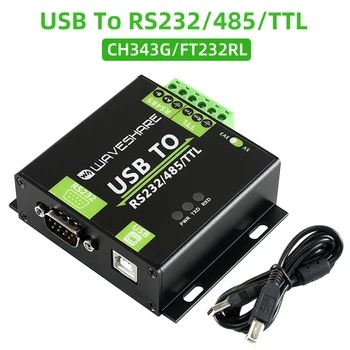 USB σε RS232/485/Διεπαφή TTL Converter Βιομηχανική Απομονωμένος με την Αρχική FT232RL / CH343G ΤΗΛΕΟΡΆΣΕΙΣ για Windows 10/8/7/XP