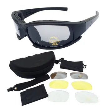X7 Πολωμένα Φωτοχρωμική τακτικά Γυαλιά Στρατιωτικά προστατευτικά Δίοπτρα Στρατό γυαλιά Ηλίου Ανδρών Γυρίσματα Eyewear Πεζοπορία Γυαλιά ηλίου UV400