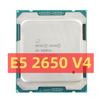 XEON E5 2650 V4 2.2 GHz Δώδεκα-Core 24-Νήμα Επεξεργαστή L3=30M 105W LGA 2011-3 CPU DDR4 X99 Μητρική πλακέτα