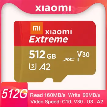 XIAOMI SD/TF Κάρτα 2TB Micro Κάρτα Μνήμης Α2 V30 Υψηλής Ταχύτητας 1TB 128GB 512 256GB 100MB/S Cartão De Memoria Αποθήκευσης Για το Τηλέφωνο/τη Κάμερα