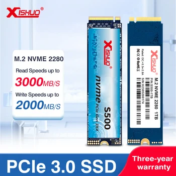 XISHUO NVME SSD M. 2 2280 PCIe3.0 NVMe SSD 128GB και 256GB και 512GB και 1TB HDD Εσωτερικό Στερεάς κατάστασης Drive Για το Ps5 Lap-top Τιμή Εργοστασίων