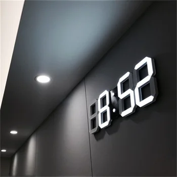 ZK30 Dropshipping 3d ψηφιακό ρολόι ξυπνητήρι ψηφιακό ρολόι τοίχων των ΟΔΗΓΉΣΕΩΝ ηλεκτρονικό δώρο ξυπνητήρι
