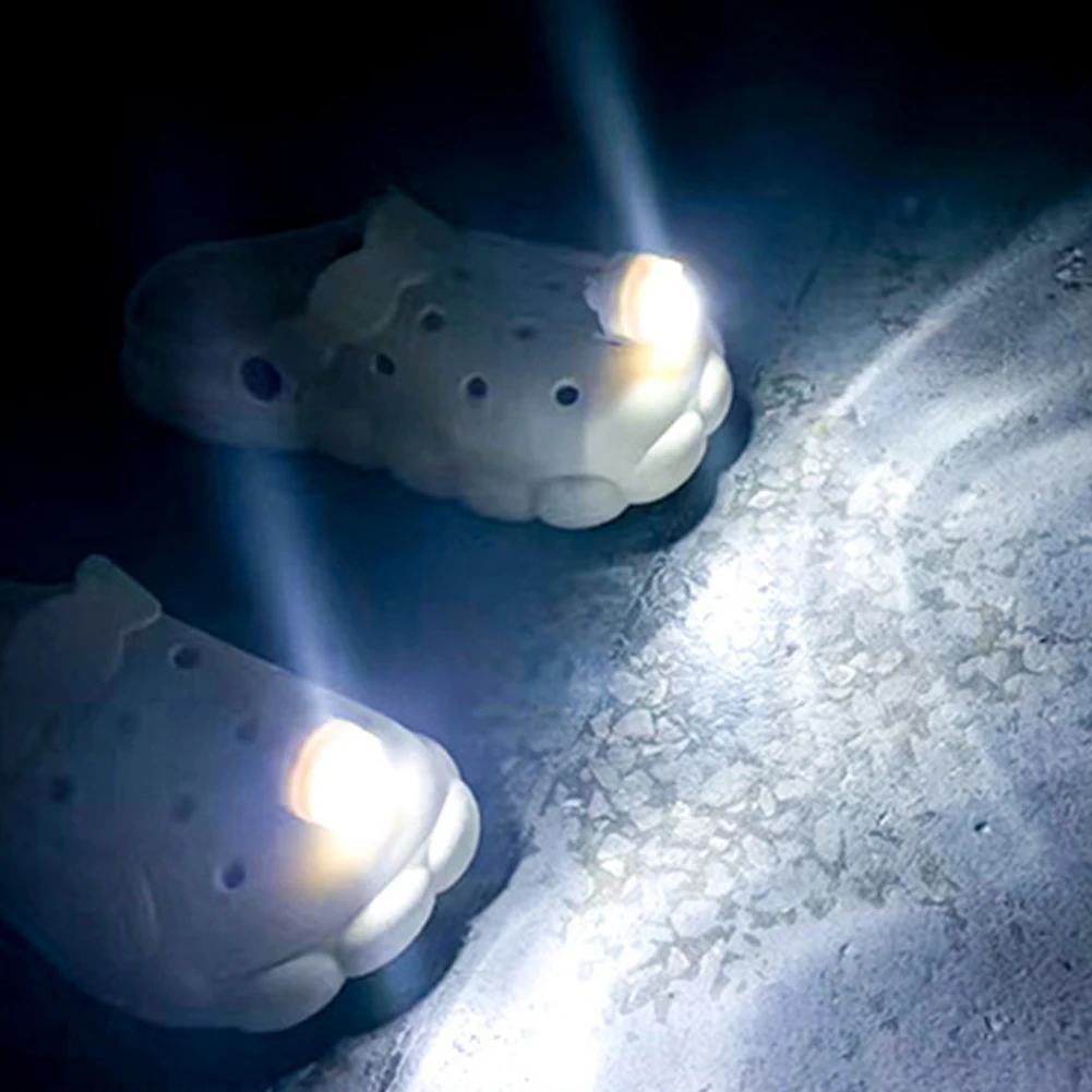 30-1Pair των ΟΔΗΓΉΣΕΩΝ Μίνι Νύχτα Φως Προειδοποίησης για Croc Παπούτσια IPX5 Αδιάβροχο Παπούτσια Ανάβει τους Προβολείς για την Υπαίθρια Στρατοπέδευση Φως έκτακτης Ανάγκης