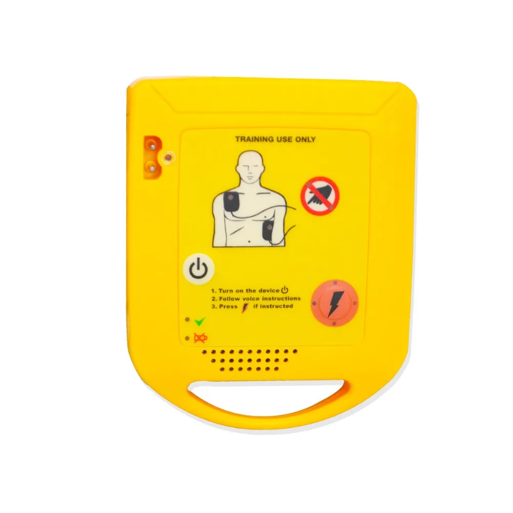 AED Εκπαιδευτής Συσκευή Αυτοματοποιημένη Καρδιοαναπνευστικής Αναζωογόνησης Κατάρτισης Φωνή Προαιρετικό(αγγλικά/ισπανικά/γαλλικά/πορτογαλικά) Πρώτες βοήθειες