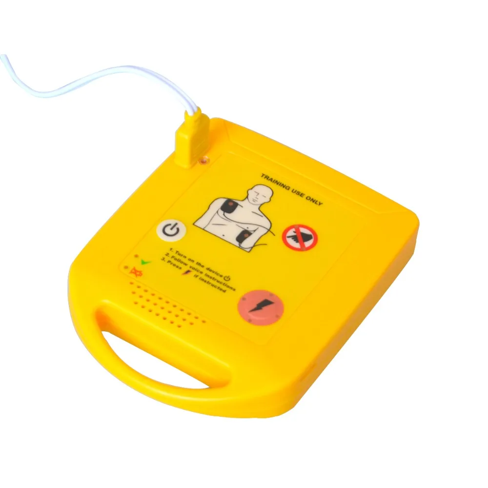 AED Εκπαιδευτής Συσκευή Αυτοματοποιημένη Καρδιοαναπνευστικής Αναζωογόνησης Κατάρτισης Φωνή Προαιρετικό(αγγλικά/ισπανικά/γαλλικά/πορτογαλικά) Πρώτες βοήθειες