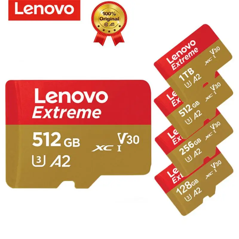 Lenovo Κάρτα Μνήμης 512 GB Mini SD Class10 16 και 32GB 64GB 128GB 256GB, 512GB και 1TB High-Speed Flash Καρτών Για το Τηλέφωνο Ταμπλετών Καμερών