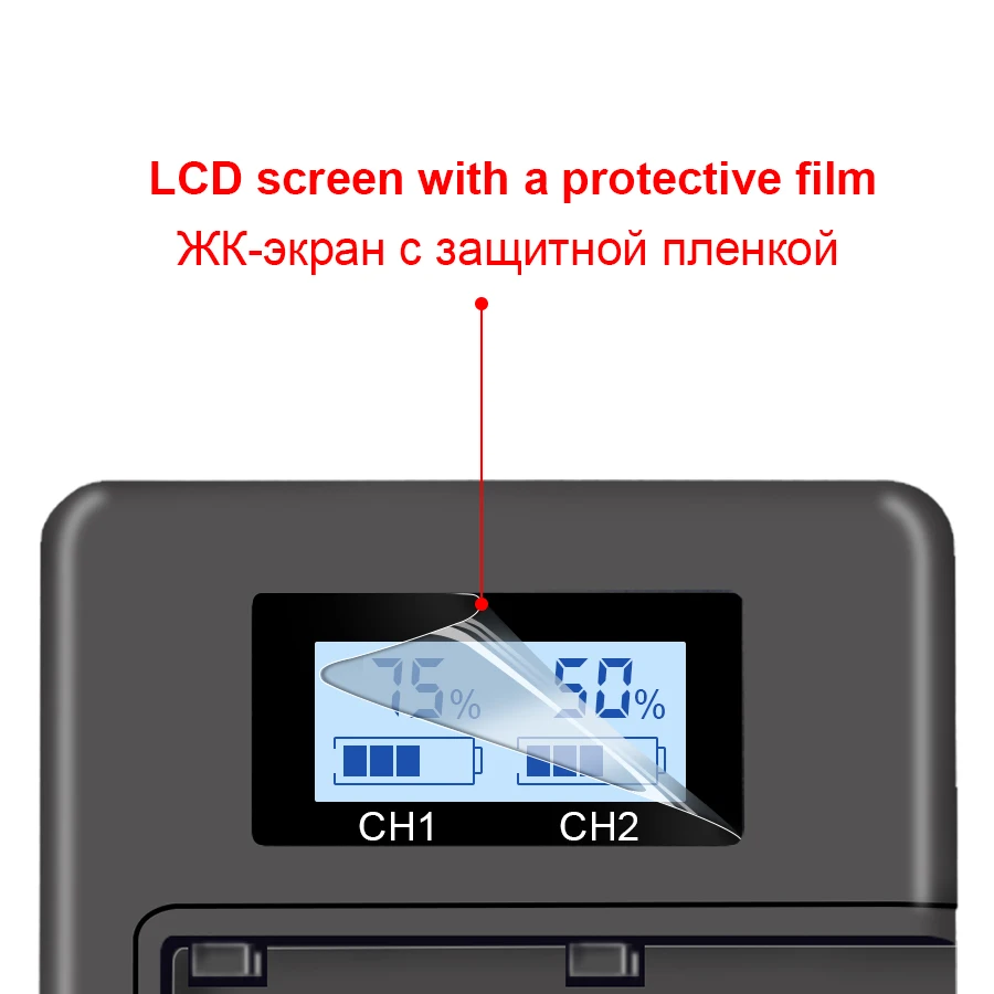 LP-E5 LPE5 LP E5 Κάμερα Μπαταρία + LCD Διπλός USB Φορτιστής για Canon EOS 1000D 500D 450D Φιλί X3 X2 F EOS Rebel XS XSi Rebel T1i.