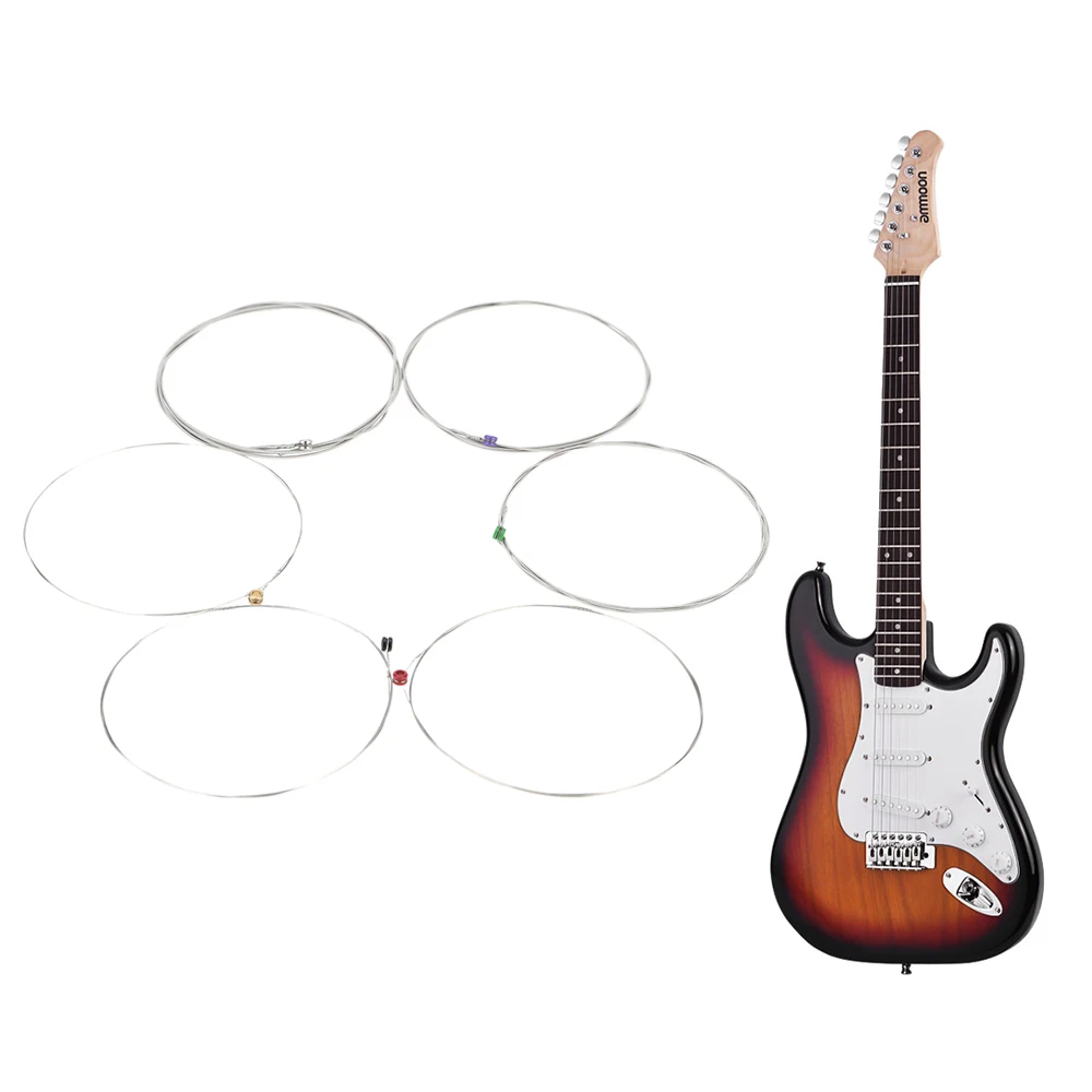 Orphee RX15 6pcs Ηλεκτρική Κιθάρα String Set (.009-.042) Κραμάτων Νικελίου Έξοχη Ελαφριά Ένταση κιθάρα αξεσουάρ κιθάρα string