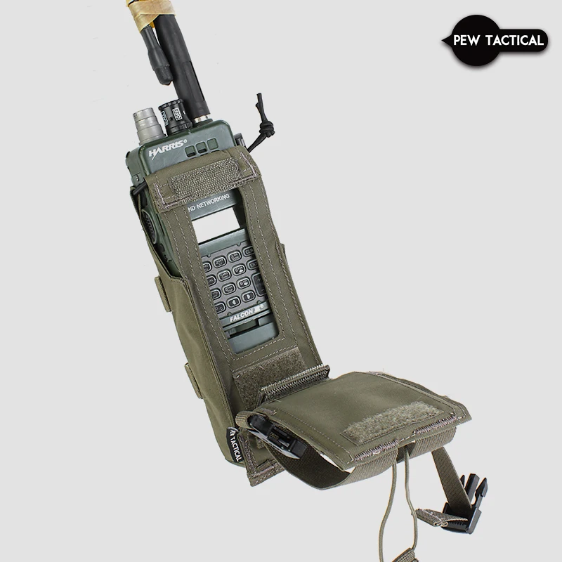 Pew Τακτικής Στρατιωτική Molle Λδκ-152 Drop-down/κλίση-out Radio Σακούλα Airsoft Ραδιόφωνο Εξάρτηση Εργαλείων