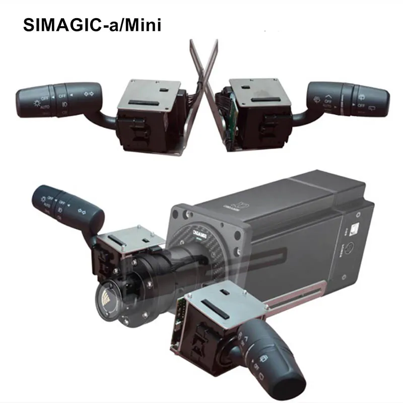 Racing Simulator για SIMAGIC-M10 Α/Μίνι Προσομοιωτή Τιμόνι φλας, υαλοκαθαριστήρες Προβολέων για ETS2 ATS