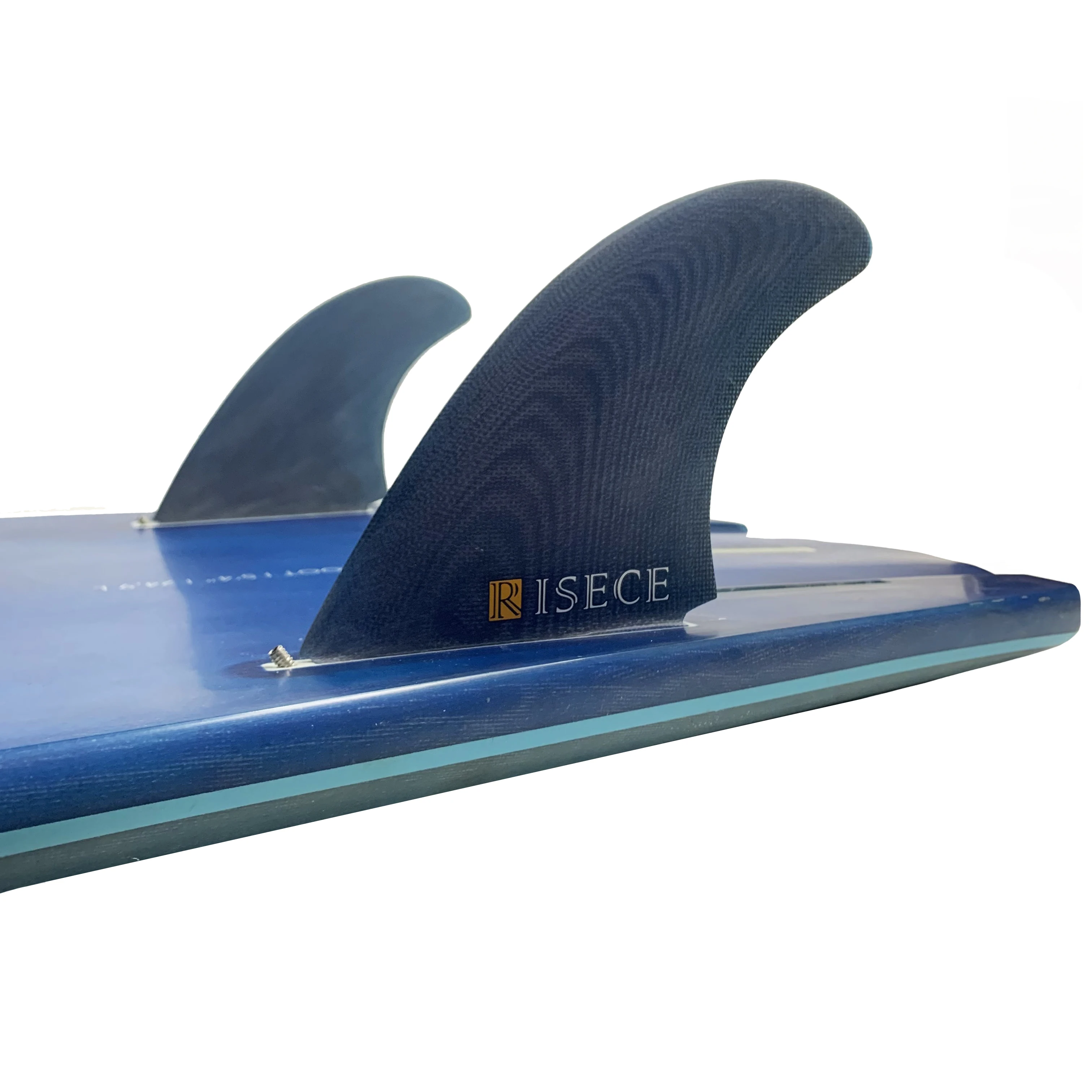 RISECE FCS 2 Στερεά Φίμπεργκλας Surfborad δύο Μονά Πτερύγια Μεγάλη Ενιαία Καρτέλα Βάση Surf Δύναμη Fin Στερεά Ίνα Υάλου Fin 2PC/SET