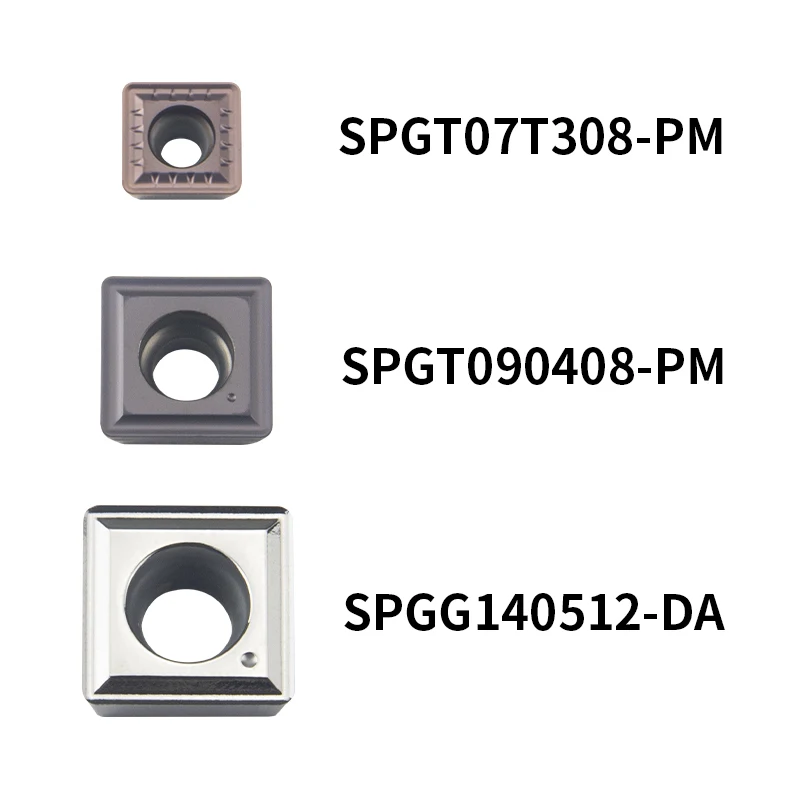 SPMG050204 SPMG060204 SPMG07T308 SPMG090408 SPMG110408 SPMG140520 TG YZ6020 KT1505 H05 ένθετο Καρβιδίου εργαλείων στροφής τόρνου κοπτών
