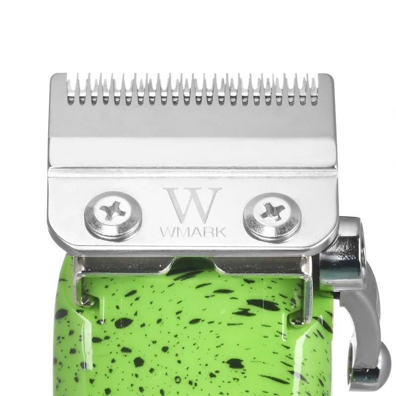 WMARK NG-408 Πράσινος Διαφανής Επαγγελματική Κουρέας κουρευτική μηχανή Ασύρματο Άνθρωπος Ηλεκτρικό Ψαλίδι Μαλλιών Κούρεμα Τρίχας Μηχανών Εργαλείων