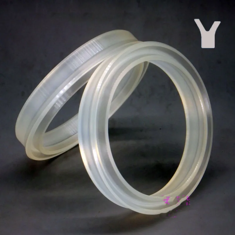 YXD PU Υδραυλικός Κύλινδρος Ράβδων Εμβόλων Αυλακωμένη το U Χειλικό Δαχτυλίδι Στόλισμα παρεμβυσμάτων Ελαίου Διαφανής Αντοχή Σφραγίζοντας Δαχτυλίδι Εμβόλων Τρύπα