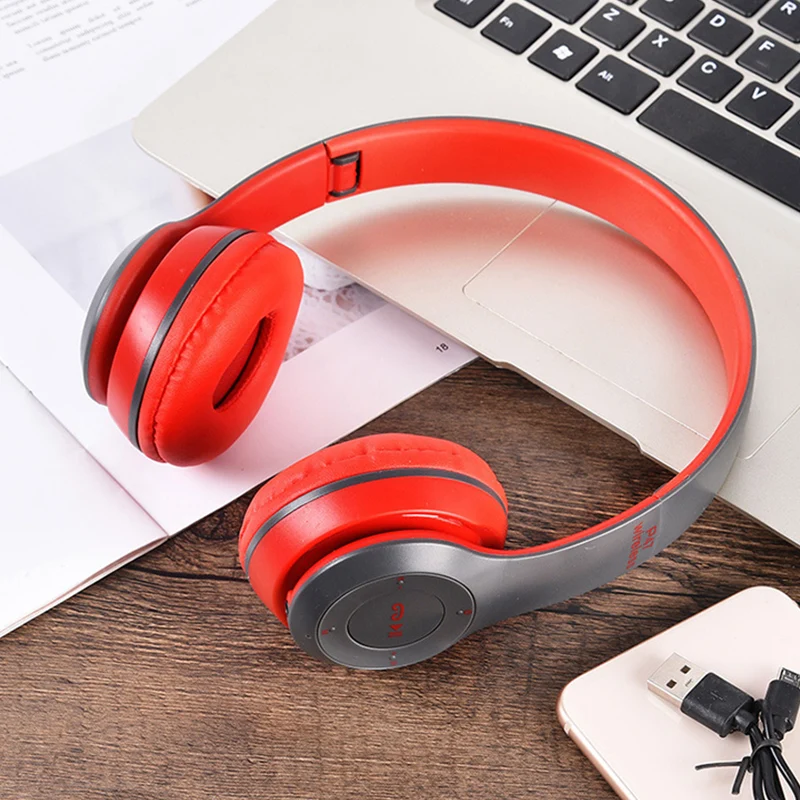Ασύρματη Πτυσσόμενη σετ μικροφώνου-Ακουστικού Θορύβου Bluetooth Ακουστικά Stereo Gaming Headband Ακουστικό με Mic για το Xiaomi Κινητό Tablet