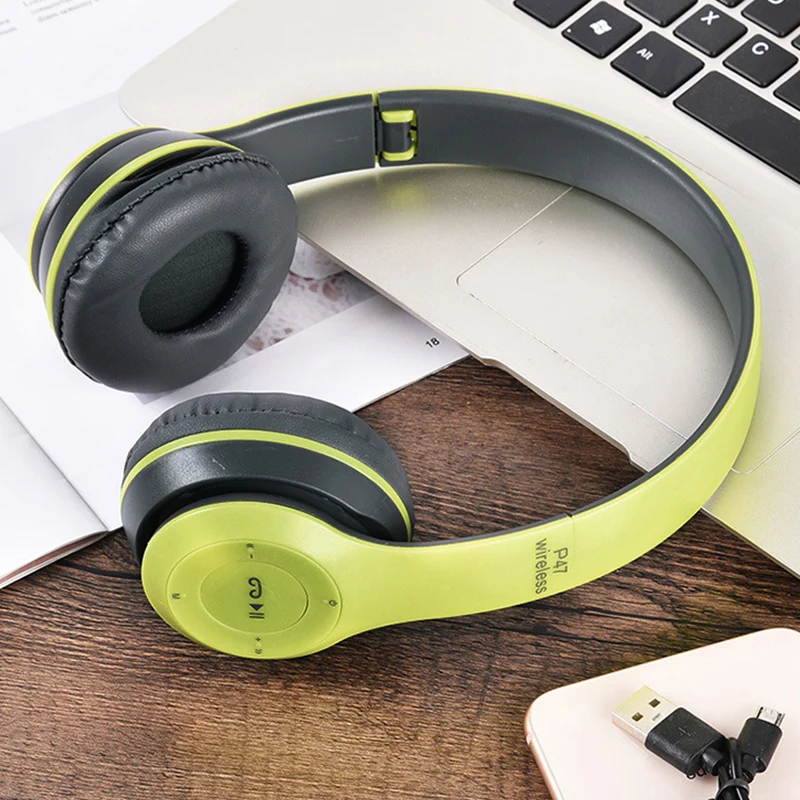 Ασύρματη Πτυσσόμενη σετ μικροφώνου-Ακουστικού Θορύβου Bluetooth Ακουστικά Stereo Gaming Headband Ακουστικό με Mic για το Xiaomi Κινητό Tablet