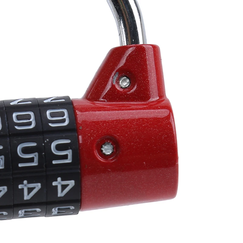 Βαρέων Καθηκόντων 4 Να Καλέσετε Ψηφίο Κλειδαριά Με Συνδυασμό Στεγανό Ασφαλείας Λουκέτο Υπαίθριο Γυμναστήριο Ασφαλείας Κωδικός Κλειδώματος Μαύρο