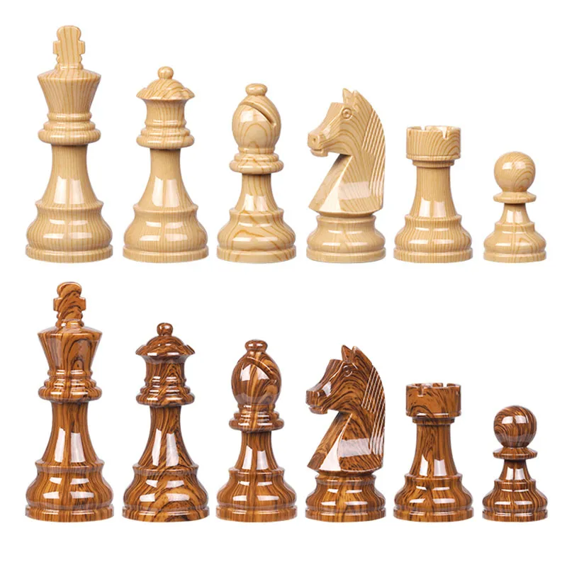 Γερμανός Ιππότης Staunton Πιόνια 34 Βαριά Κομμάτια Σκακιού Σύνολο Τάβλι Εσωτερική Ψυχαγωγία, Τα Παιδιά Παζλ Παιχνίδι Δώρο Γενεθλίων