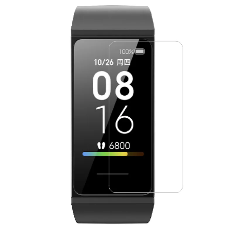 Για Xiaomi Mi Band 4C Λουρί wristband Προστάτης Οθόνης Για το Redmi Ζώνη Βραχιολιών Σιλικόνης Για το Mi Band 4c Correa Έξυπνα Αξεσουάρ