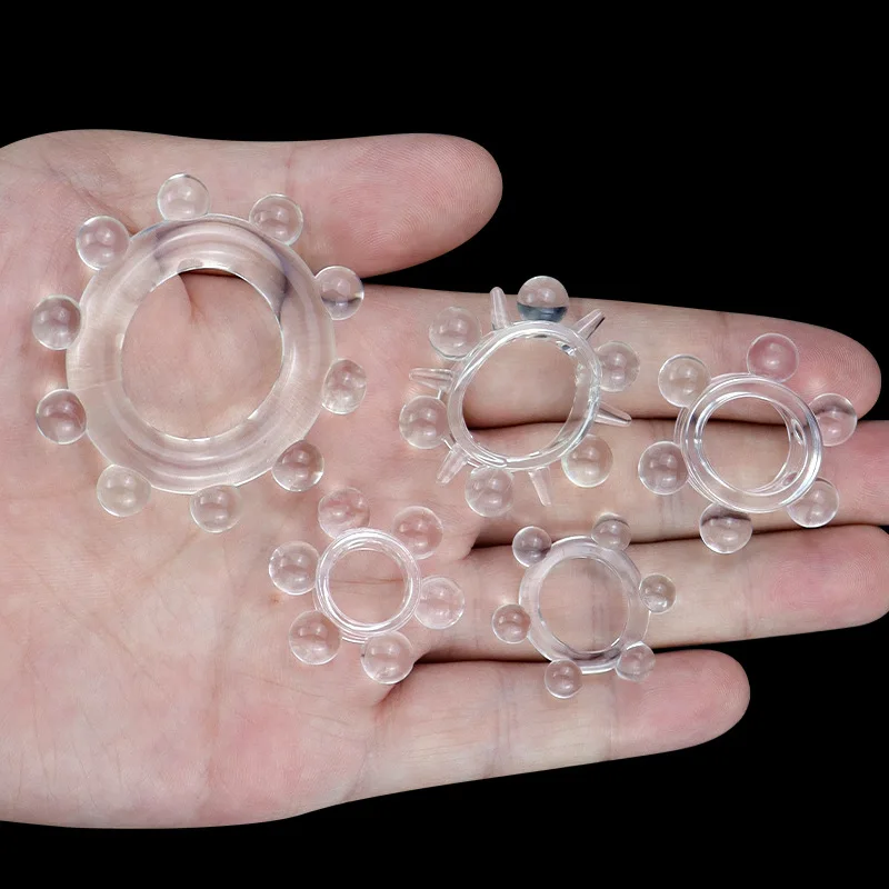 Δαχτυλίδι Χάντρα Μανίκι Πέους για Ενήλικα Παιχνίδια Φύλων Καθυστέρηση της Εκσπερμάτωσης Συστολή Σεξ Δαχτυλίδια για τους Άνδρες Όσχεο Δαχτυλίδι Κλειδαριών