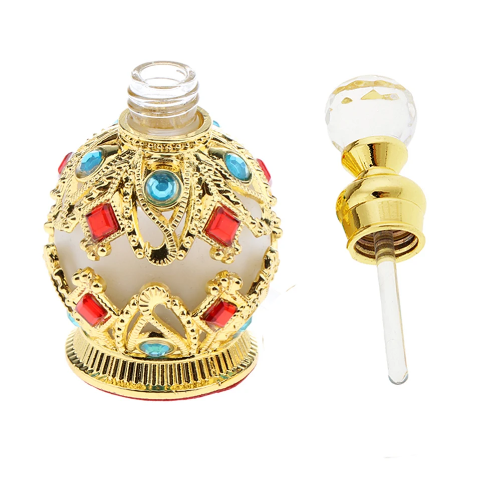 Εκλεκτής Ποιότητας Μετάλλων Μπουκαλιών Αρώματος Αραβικό Στιλ Μπουκάλια Ουσιαστικού Πετρελαίου Κενές Επαναληπτικής Χρήσεως Μπουκάλια Εμπορευματοκιβωτίων Τη Γαμήλια Διακόσμηση Δώρα