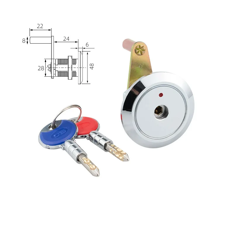 Μηχανική ασφαλή αντικλεπτική κλειδαριά κυλίνδρου 2keys και 5keysElectronic ασφαλή κωδικό πρόσβασης κλειδαριών έκτακτης ανάγκης Universal κλειδαριά κυλίνδρου