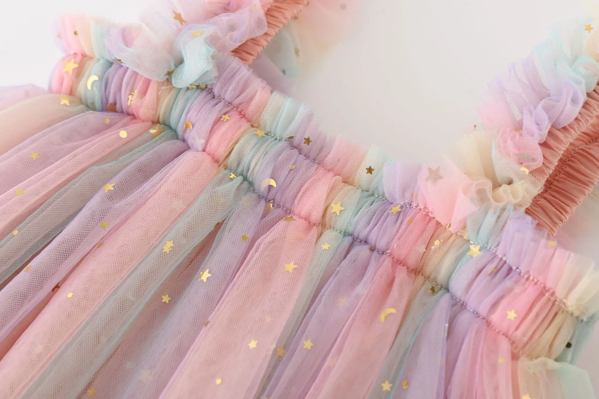 Μικρό Παιδί Κορίτσι Πριγκίπισσα Φόρεμα Μωρό Rainbow Unicorn Τούλι Τα Παιδιά Κοστουμιών Καλοκαίρι Αμάνικο Φορέματα Λουριών Νεογέννητο Πάρτι Γενεθλίων Υφασμάτων