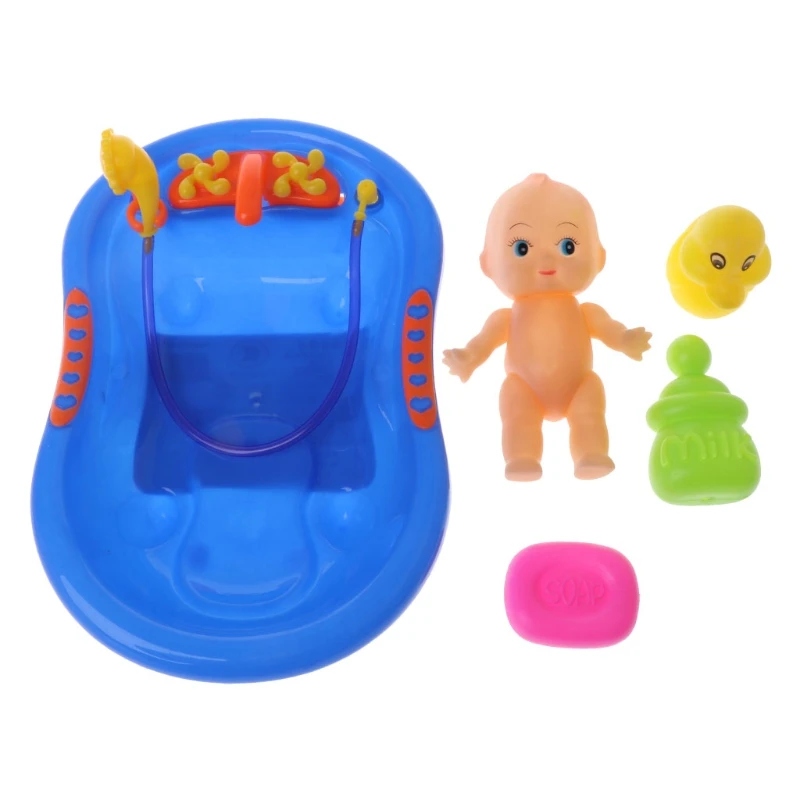 Μπανιέρα Με Κούκλα Μωρό Μπανιέρα Παιχνίδι Για Το Παιδί Επιπλέοντα Παιχνίδια Νερού Αρχές Του Εκπαιδευτικού